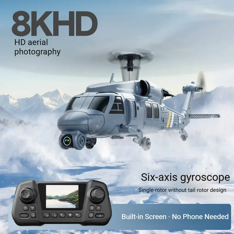Rc Helicopter Single Rotor - طائرة هليكوبتر L2-DORN RC أباتشي مع