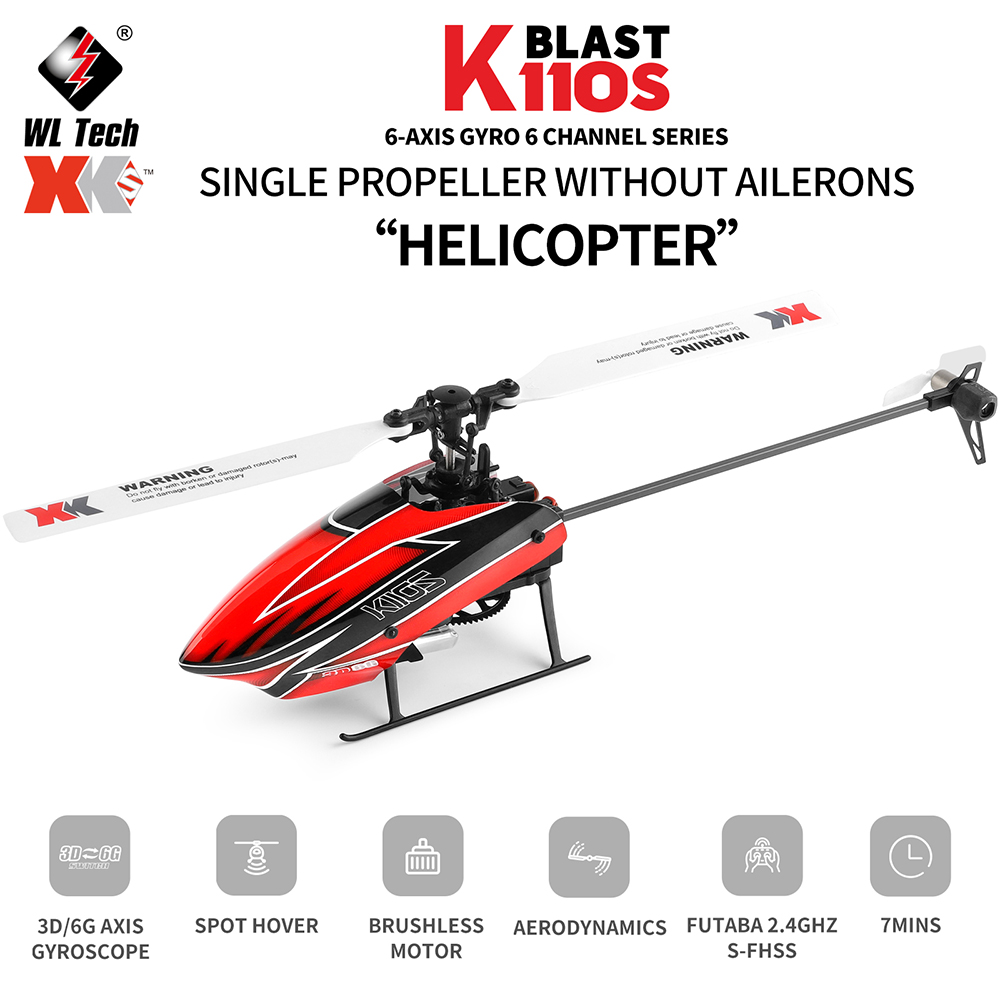 Rc Helicopter Blade - Wltoys-RC طائرة هليكوبتر بدون طيار ،