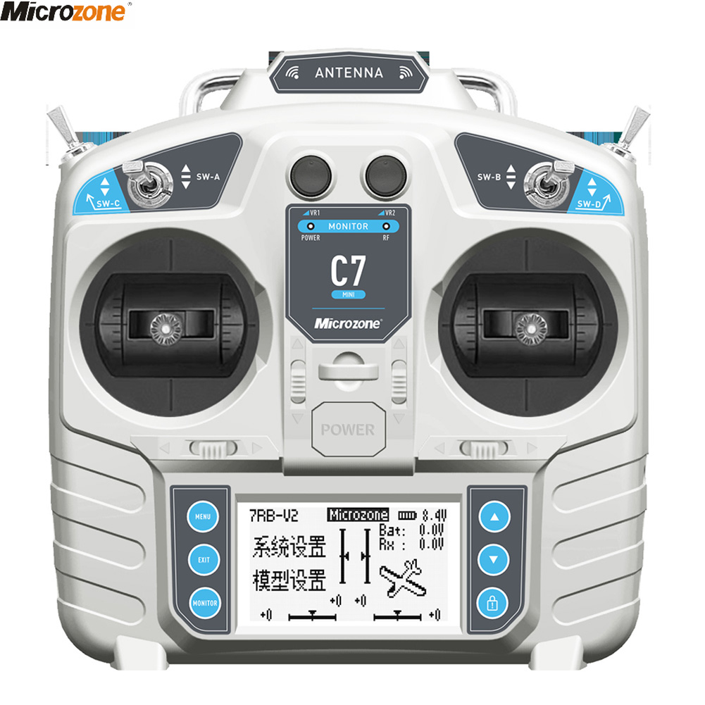 Rc Helicopter Mini - وحدة تحكم MicroZone MC7 C7 جهاز