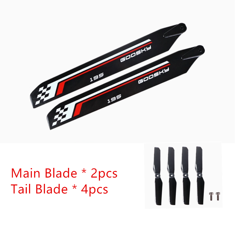 Rc Helicopter Blade - قطع غيار طائرة هليكوبتر GOOSKY S2
