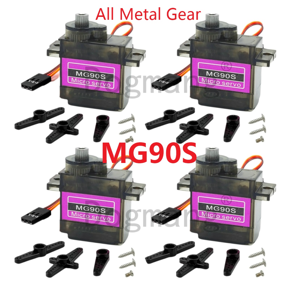 Rc Helicopter Mini - MG90S سيرفو 1/2/4/10/20/50 قطعة جميع المعدات