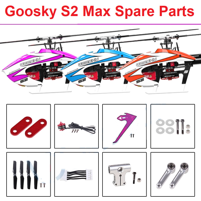 Rc Helicopter Coaxial - قطع غيار وإكسسوارات طائرة هليكوبتر GOOSKY