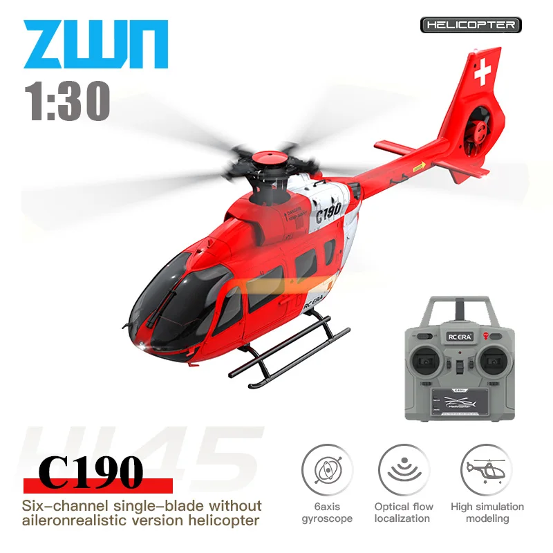 Rc Helicopter Large - C190 RC هليكوبتر 2.4G 6-Aixs جيروسكوب