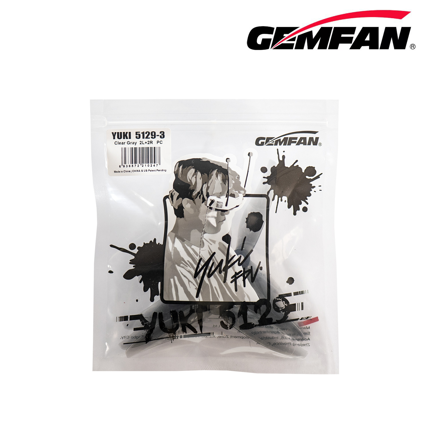 Rc Helicopter Blade - Gemfan 5129 5 بوصة 3 شفرات/ثلاثي