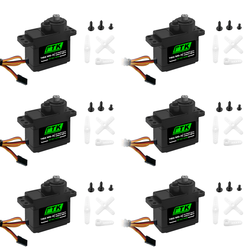 Rc Helicopter Servo - سيرفو رقمي PTK 7452 MG-D 9