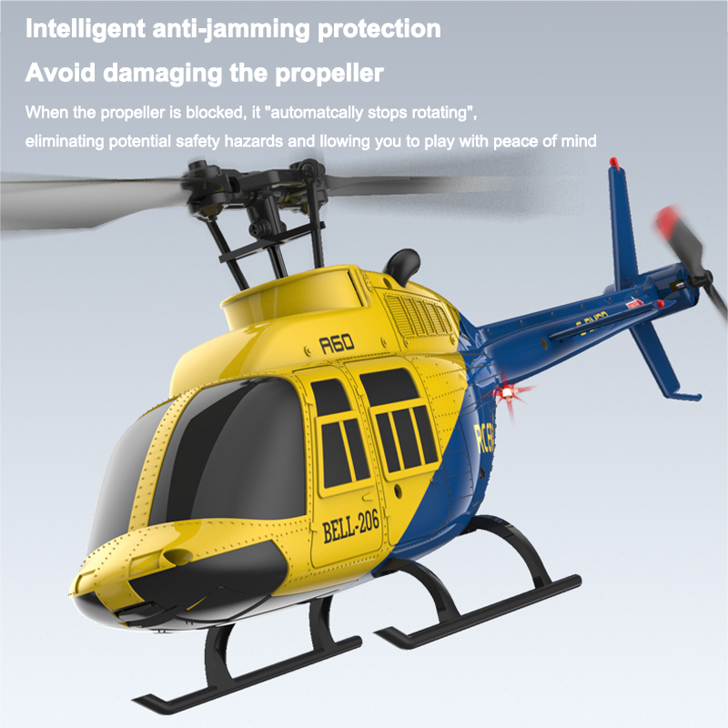 A60 RC هليكوبتر 2.4G 6-Aixs جي - مراجعة Rc Helicopter Large وسعره