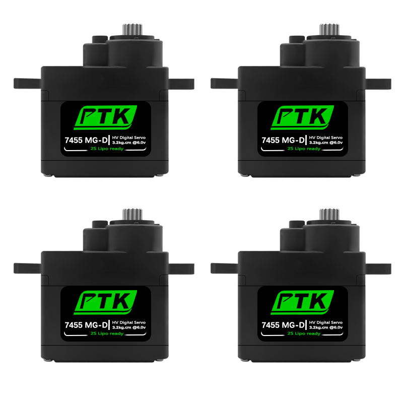 سيرفو PTK 7455MG-D رقمي 12 جرا - مراجعة Rc Helicopter Servo وسعره