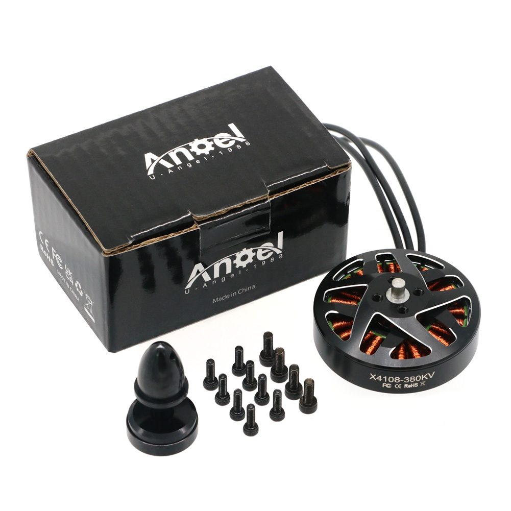 4 قطعة UAngel 4108 X4108 380KV - مراجعة Rc Helicopter Large وسعره
