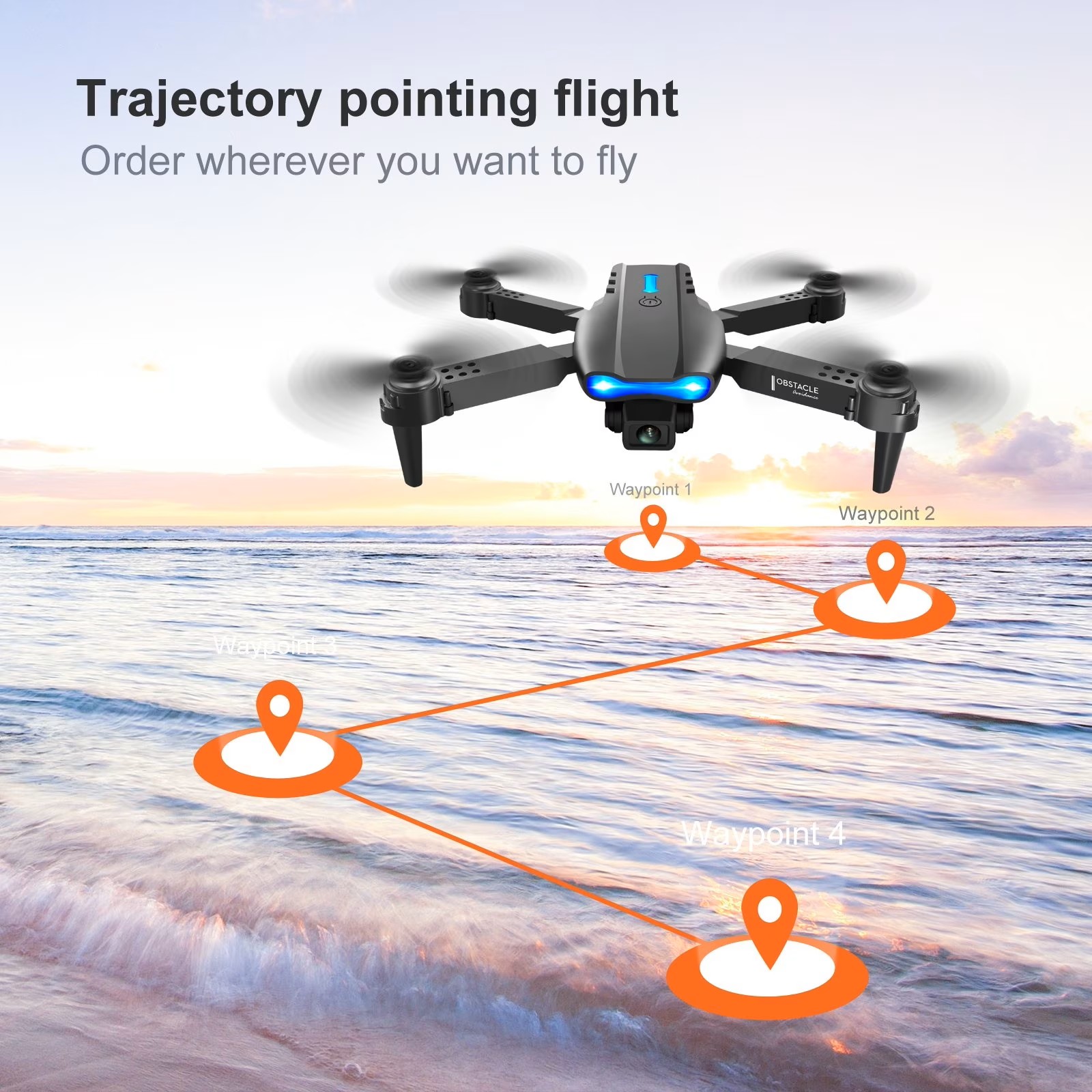 طائرة بدون طيار E88PRO MAX الق - مراجعة Rc Helicopter Case وسعره