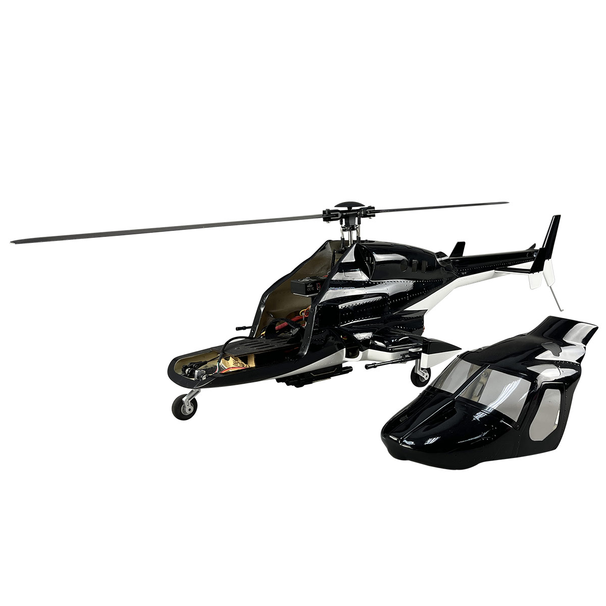 نموذج مروحية Airwolf RTF RC ،  - مراجعة Rc Helicopter Nitro وسعره