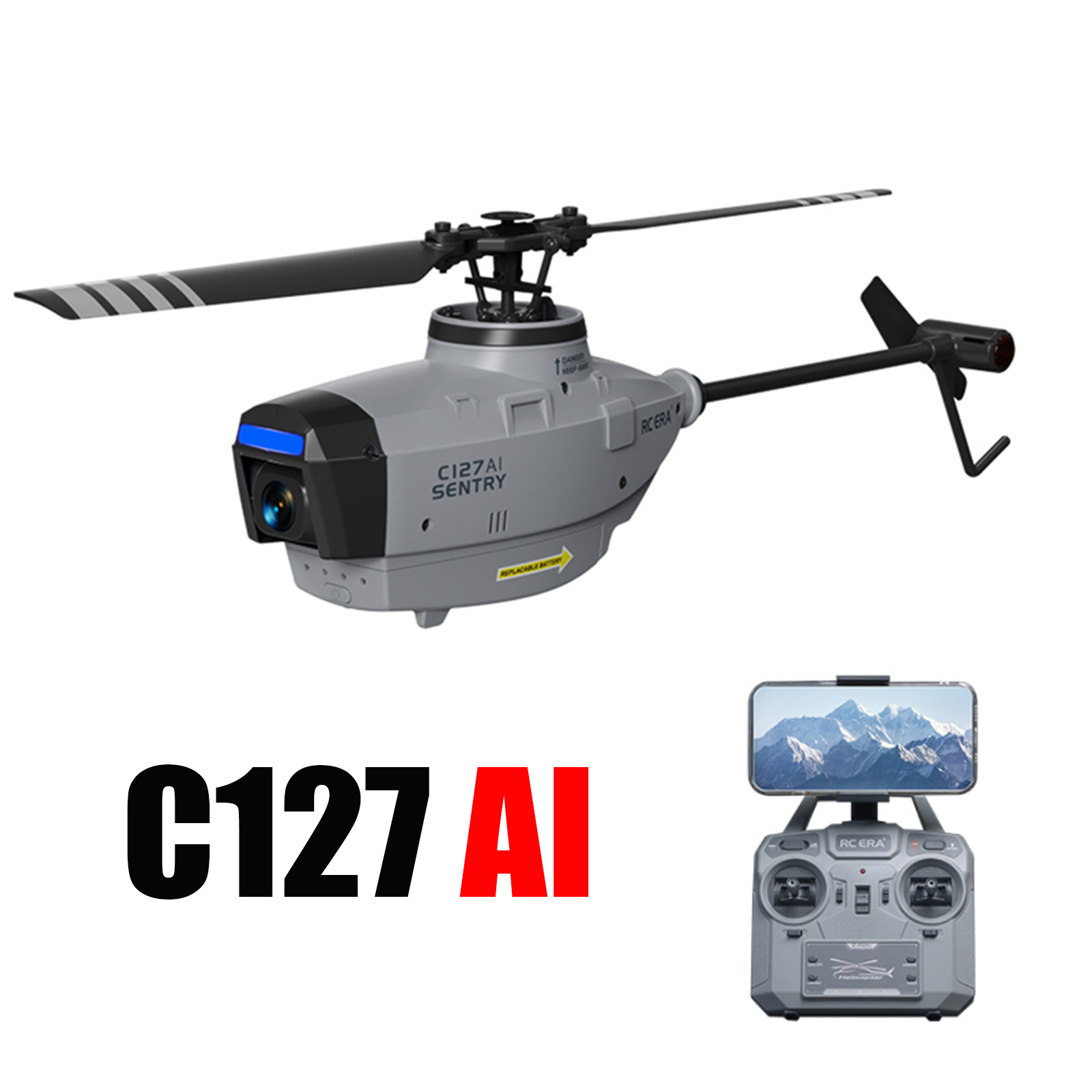 RC ERA C127AI C127 C128 2.4G 6 - مراجعة Rc Helicopter Gyro وسعره