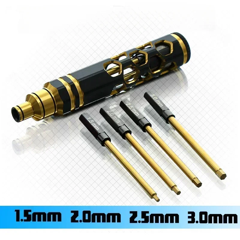 4 في 1 مسدس رئيس مفك مسامير مف - مراجعة Rc Helicopter Tool Kit وسعره