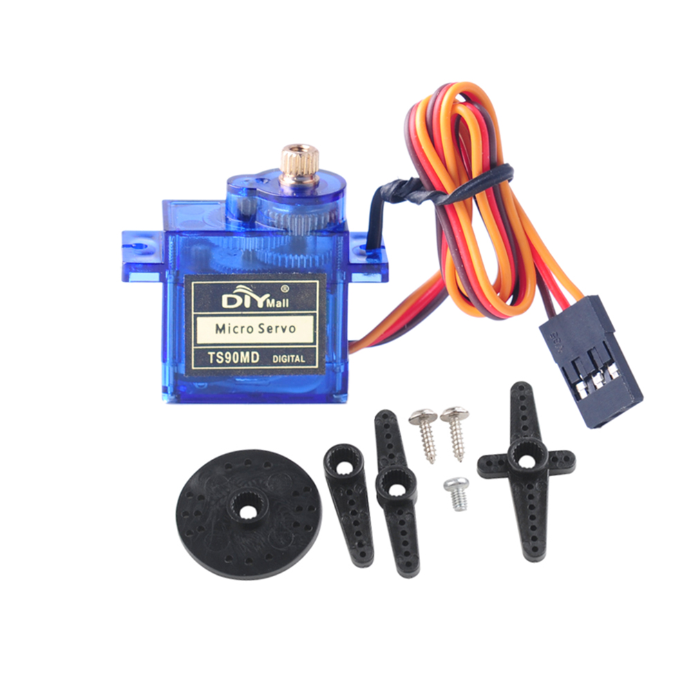 4 قطع محرك سيرفو رقمي صغير TS9 - مراجعة Rc Helicopter Servo وسعره