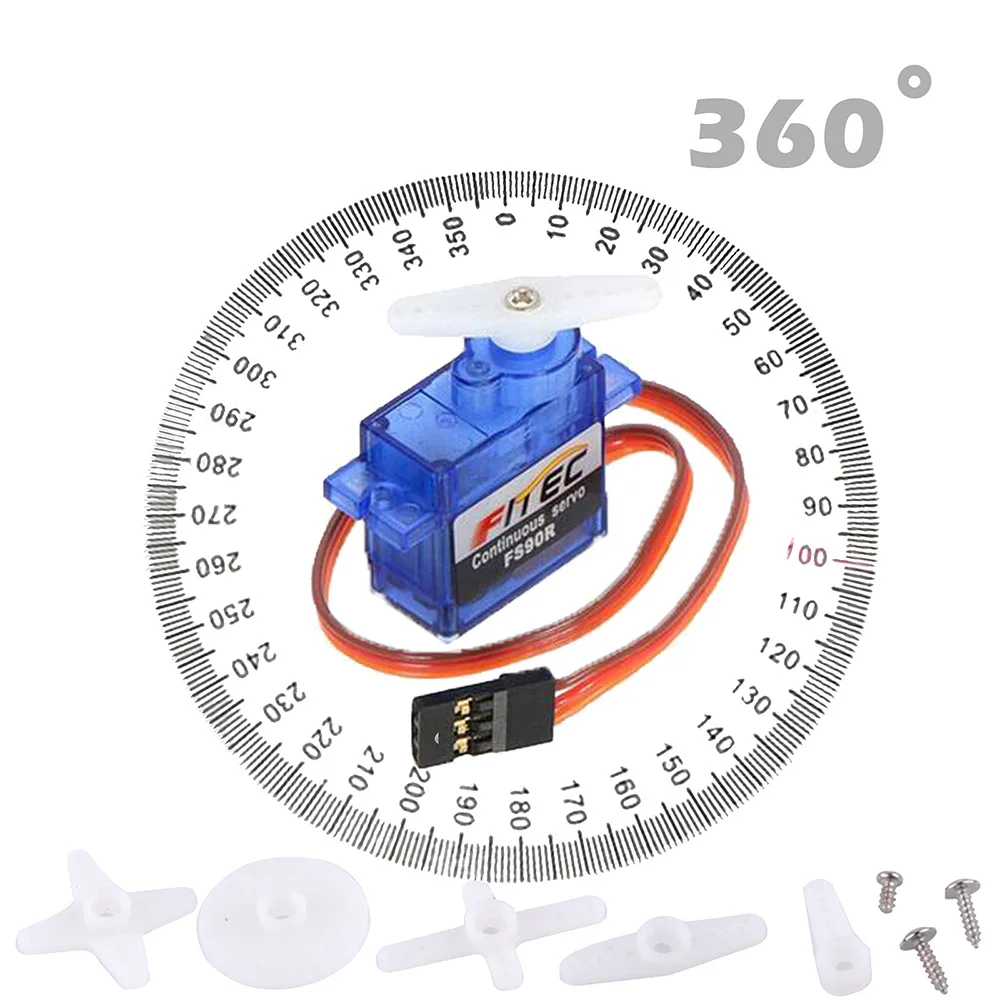 Feetech Mini FS90R مايكرو سيرف - مراجعة Rc Helicopter Mini وسعره
