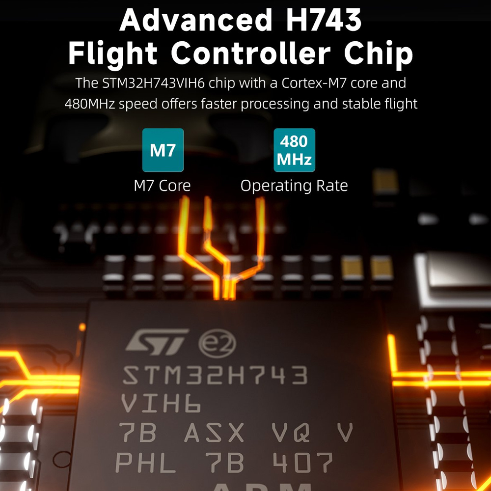 GEPRC TAKER H743 BT 8Bit 80A S - مراجعة Rc Helicopter Case وسعره