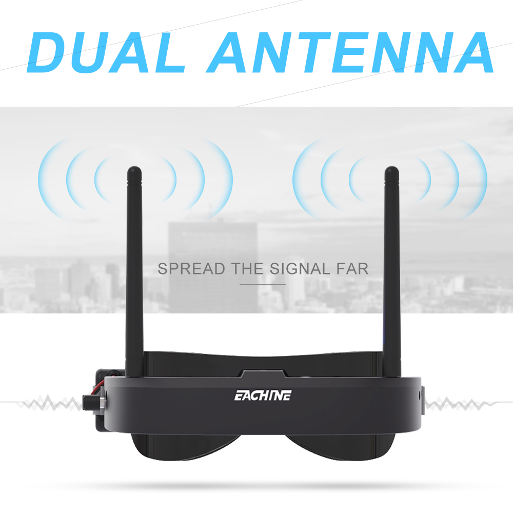 Eachine EV100 720*540 5.8G 72C - مراجعة Rc Helicopter Case وسعره
