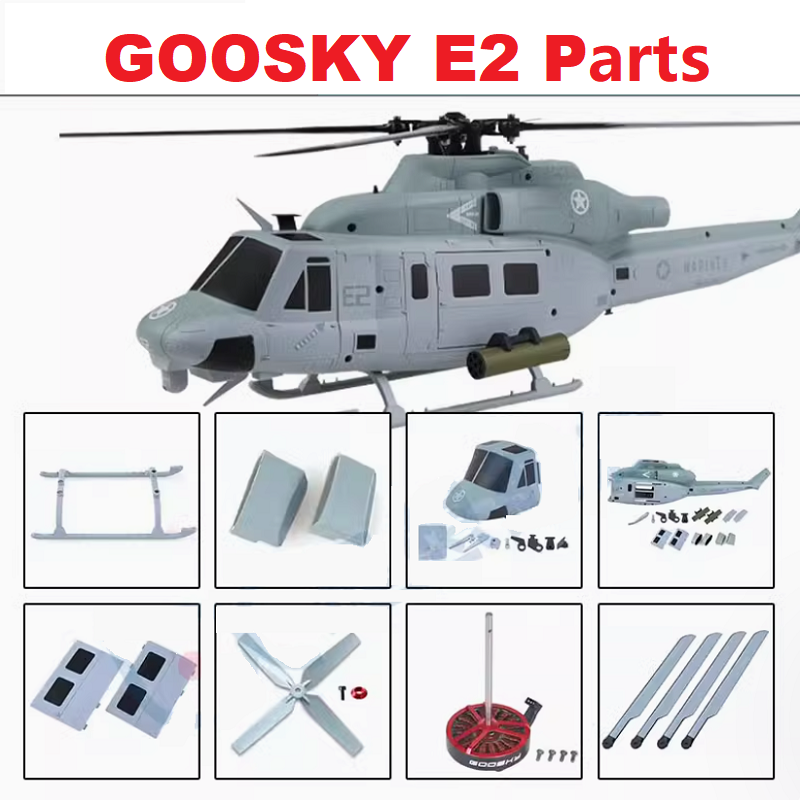قطع غيار ل GOOSKY E2 UH-1Y RC  - مراجعة Rc Helicopter Blade وسعره