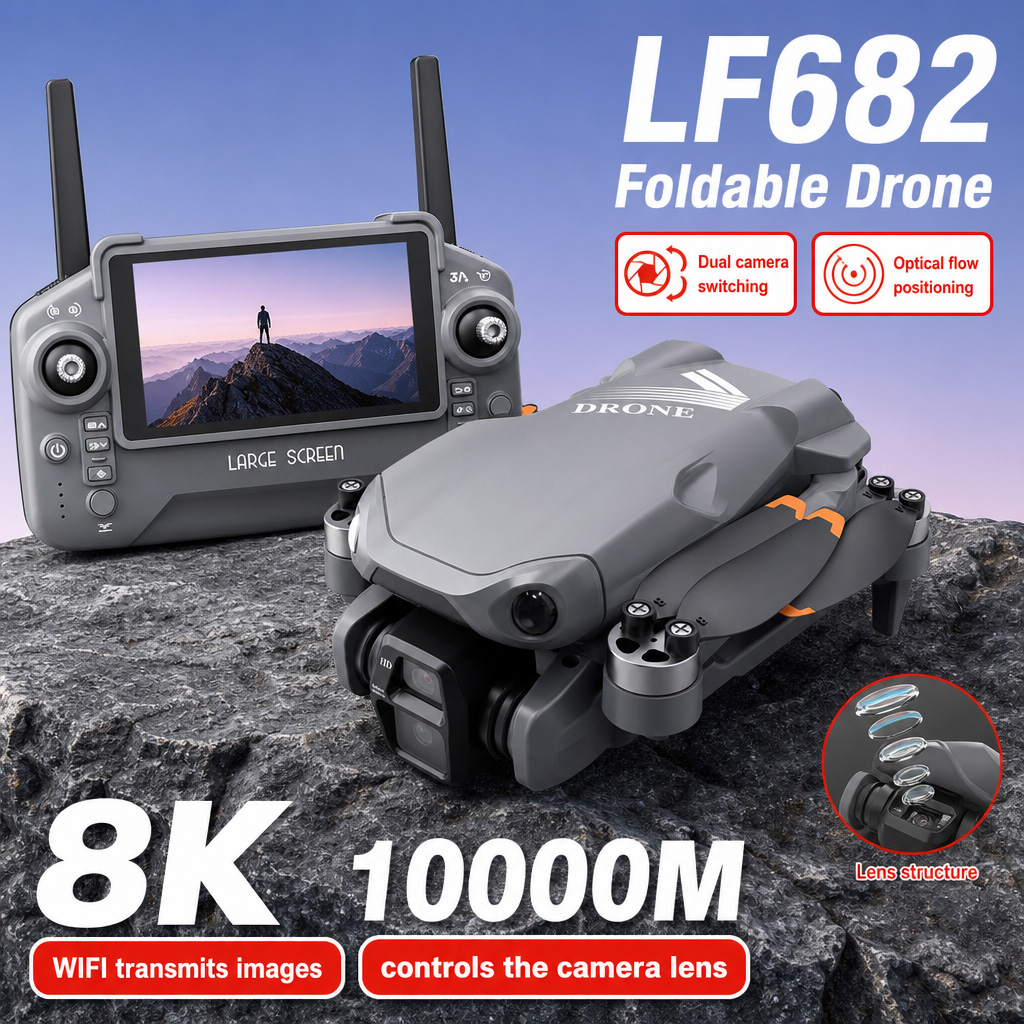 طائرة بدون طيار LF682 للتصوير  - مراجعة Rc Helicopter Charger وسعره