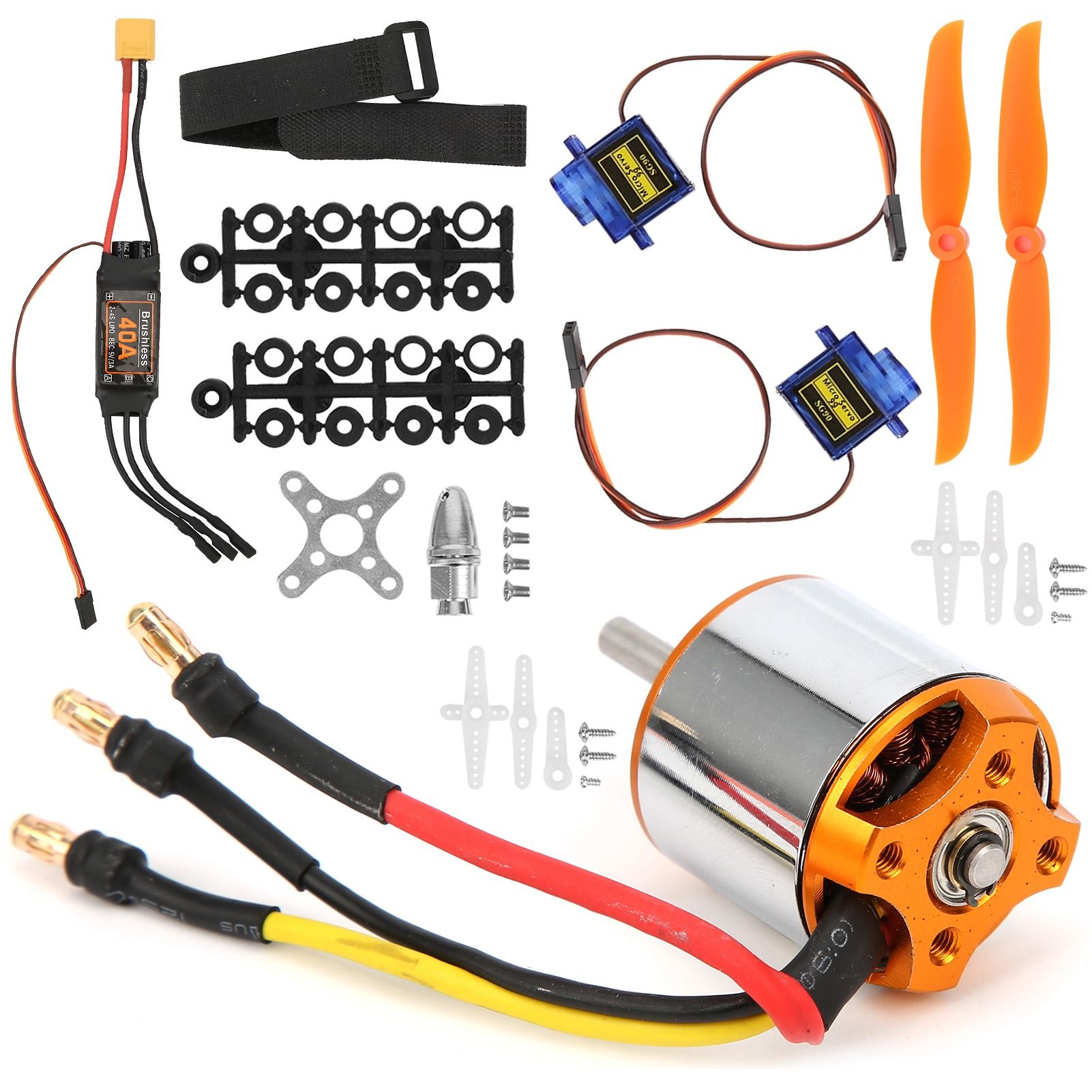 محرك 2217 KV1250 مع مروحة 8060 - مراجعة Rc Helicopter Motor وسعره