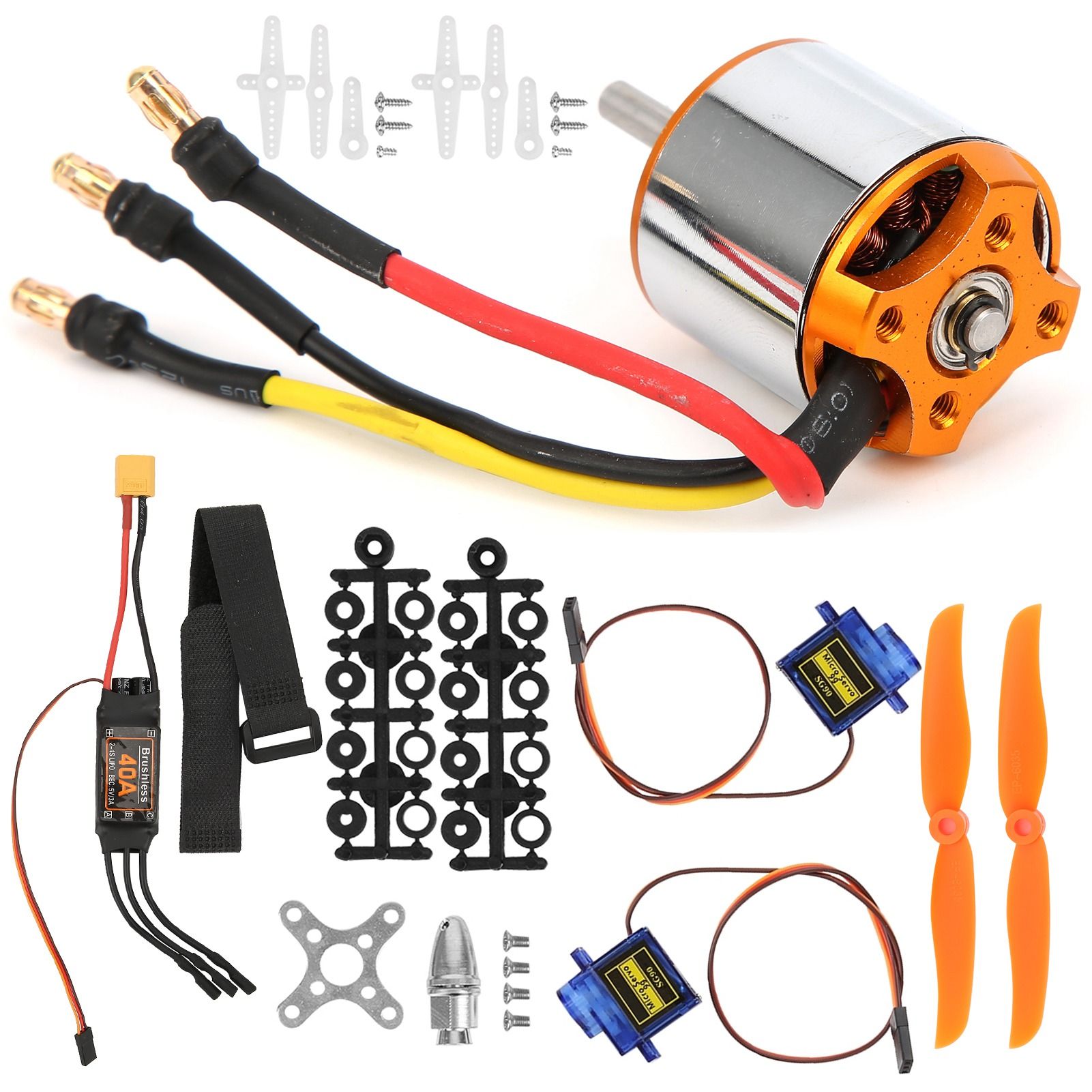 محرك 2217 KV1250 مع مروحة 8060 - مراجعة Rc Helicopter Motor وسعره