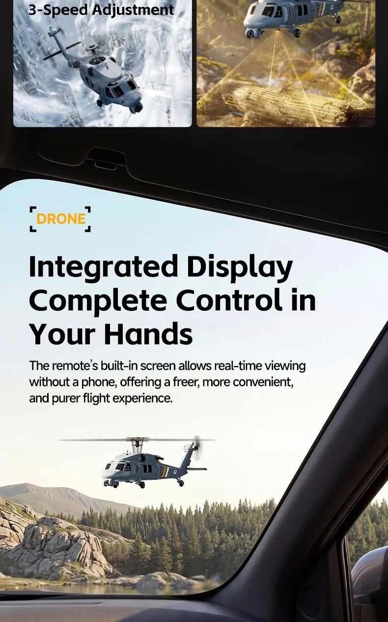 طائرة هليكوبتر عسكرية بالتحكم  - مراجعة Rc Helicopter Single Rotor وسعره
