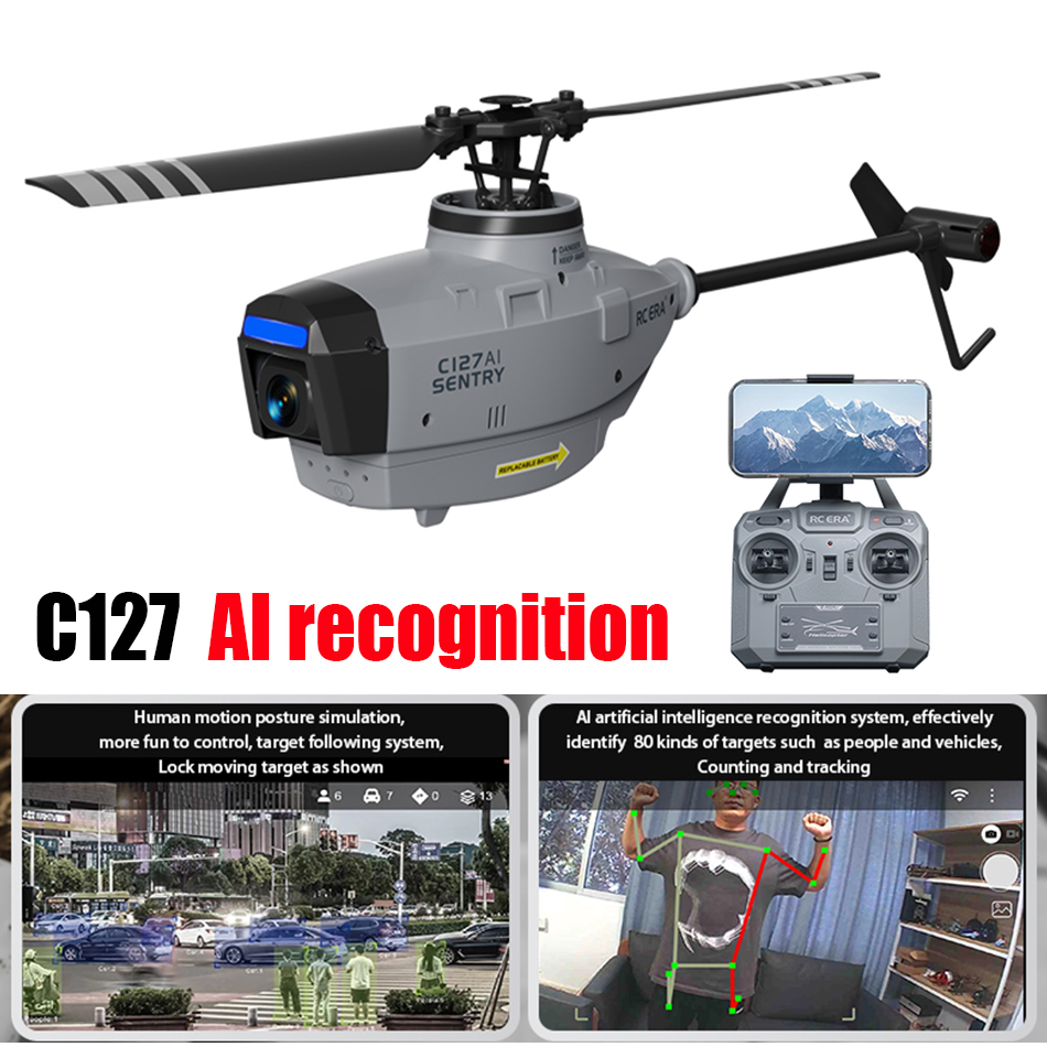 RC ERA C127 AI Sentry طائرة بد - مراجعة Rc Helicopter Single Rotor وسعره