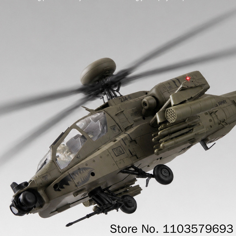 طائرة هليكوبتر RC طراز AH-64D  - مراجعة Rc Helicopter Single Rotor وسعره