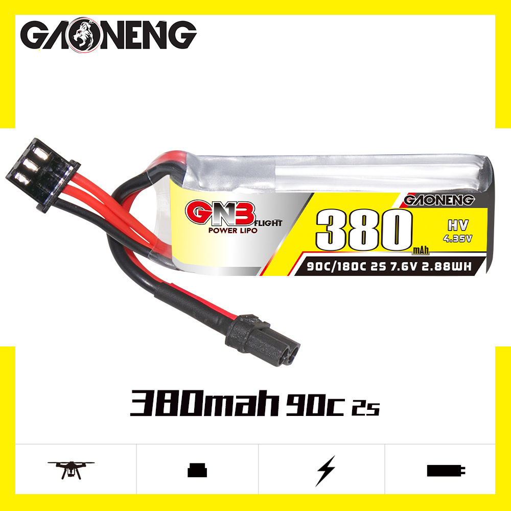 بطارية ليثيوم بوليمر GNB 2S 7. - مراجعة Rc Helicopter Parts وسعره