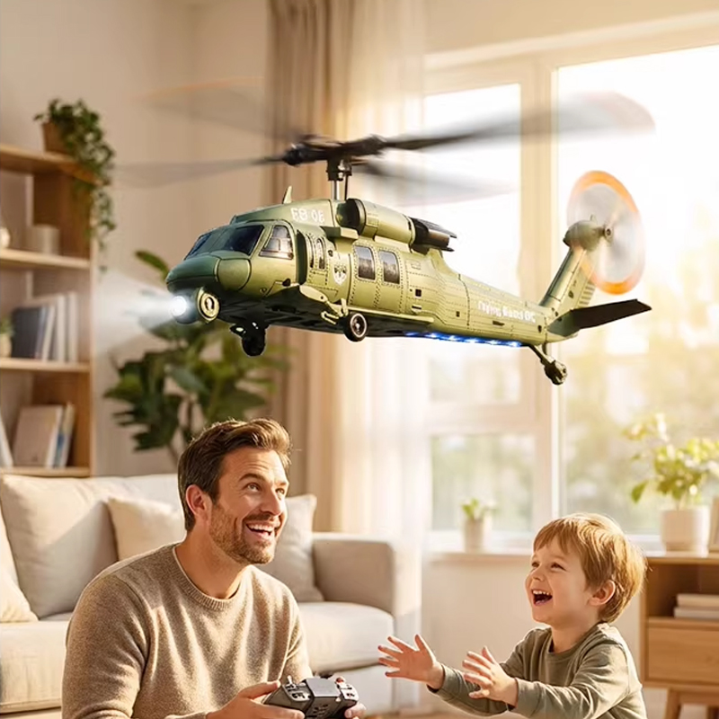 طائرة هليكوبتر FB-06 بلاك هوك  - مراجعة Rc Helicopter Large وسعره