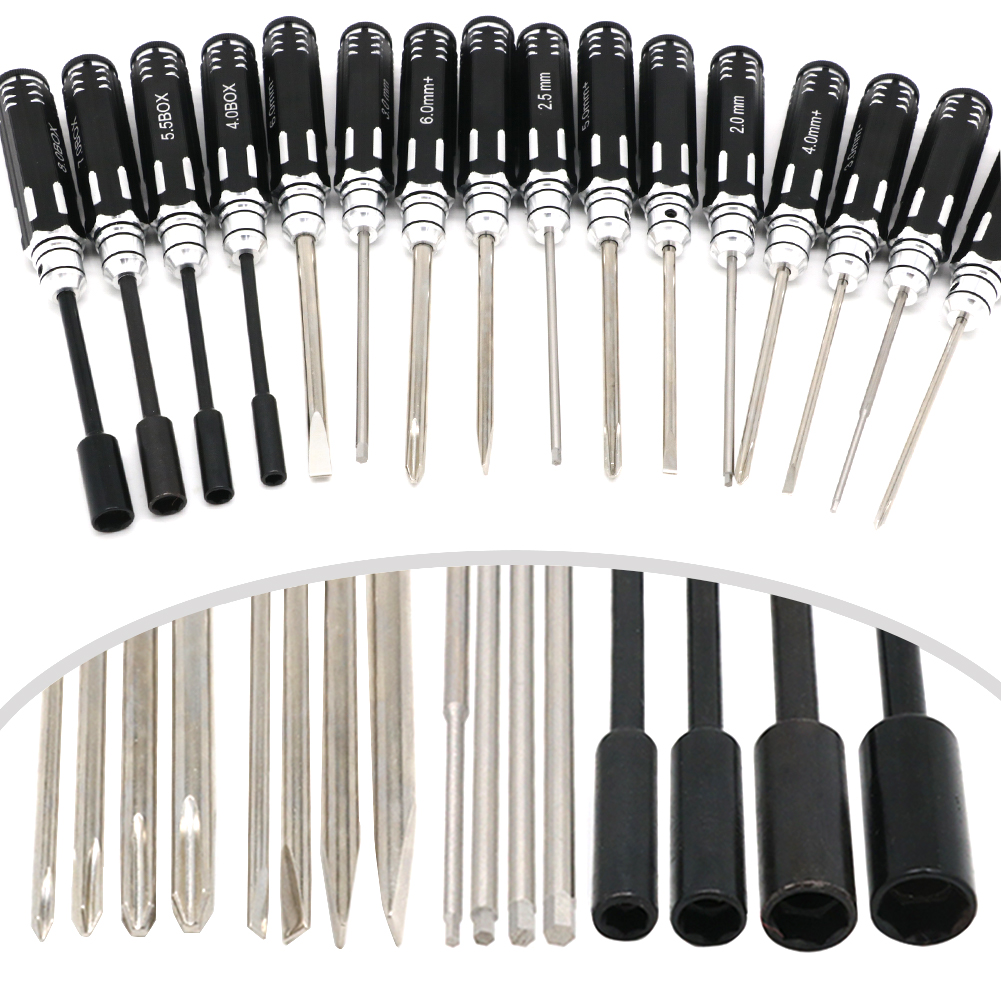 RC عرافة سائق مجموعة-16 قطعة ع - مراجعة Rc Helicopter Tool Kit وسعره