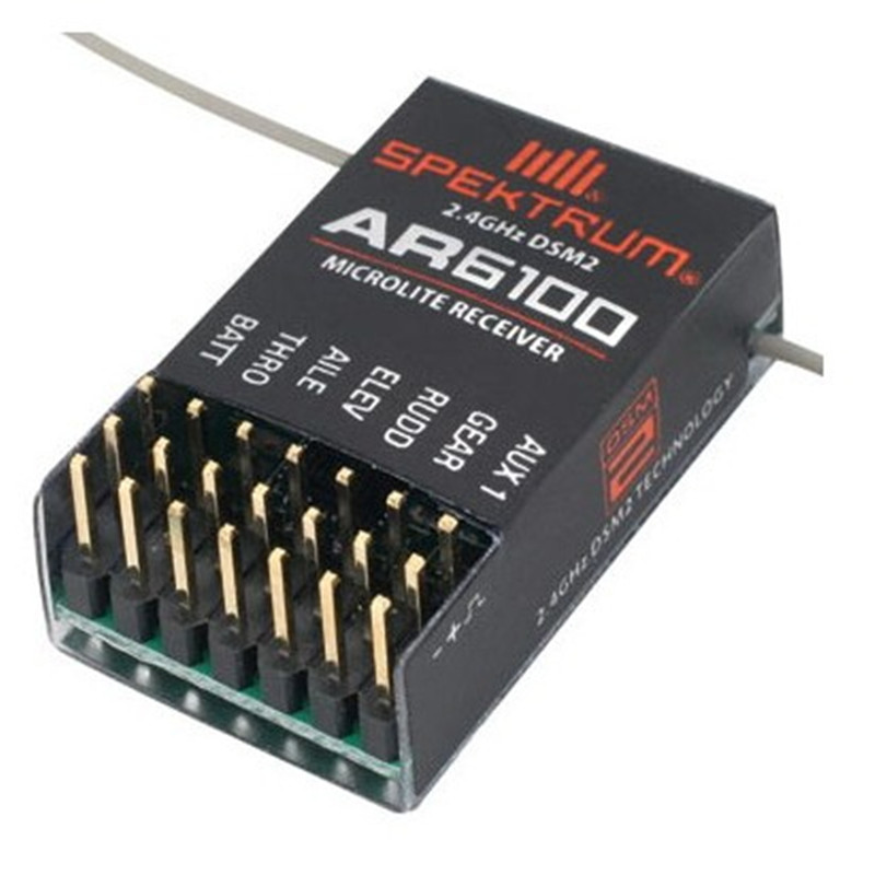 جهاز استقبال AR6100 DSM2 6CH 2 - مراجعة Rc Helicopter Remote Control وسعره