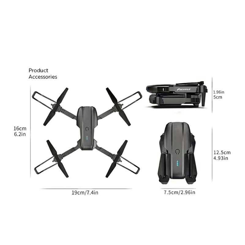 طائرة بدون طيار FACEGLE UAV E9 - مراجعة Rc Helicopter Electric وسعره