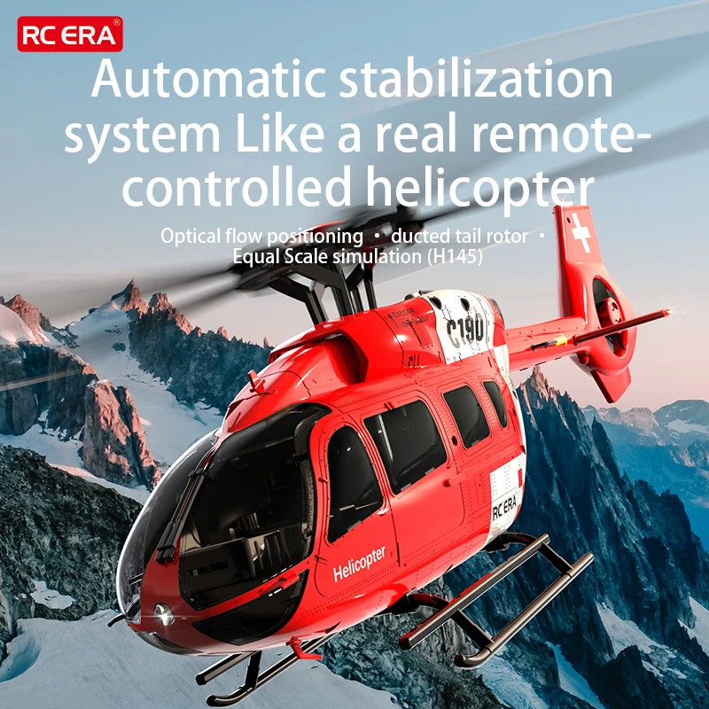 C190 RC هليكوبتر 2.4G 6-Aixs ج - مراجعة Rc Helicopter Large وسعره