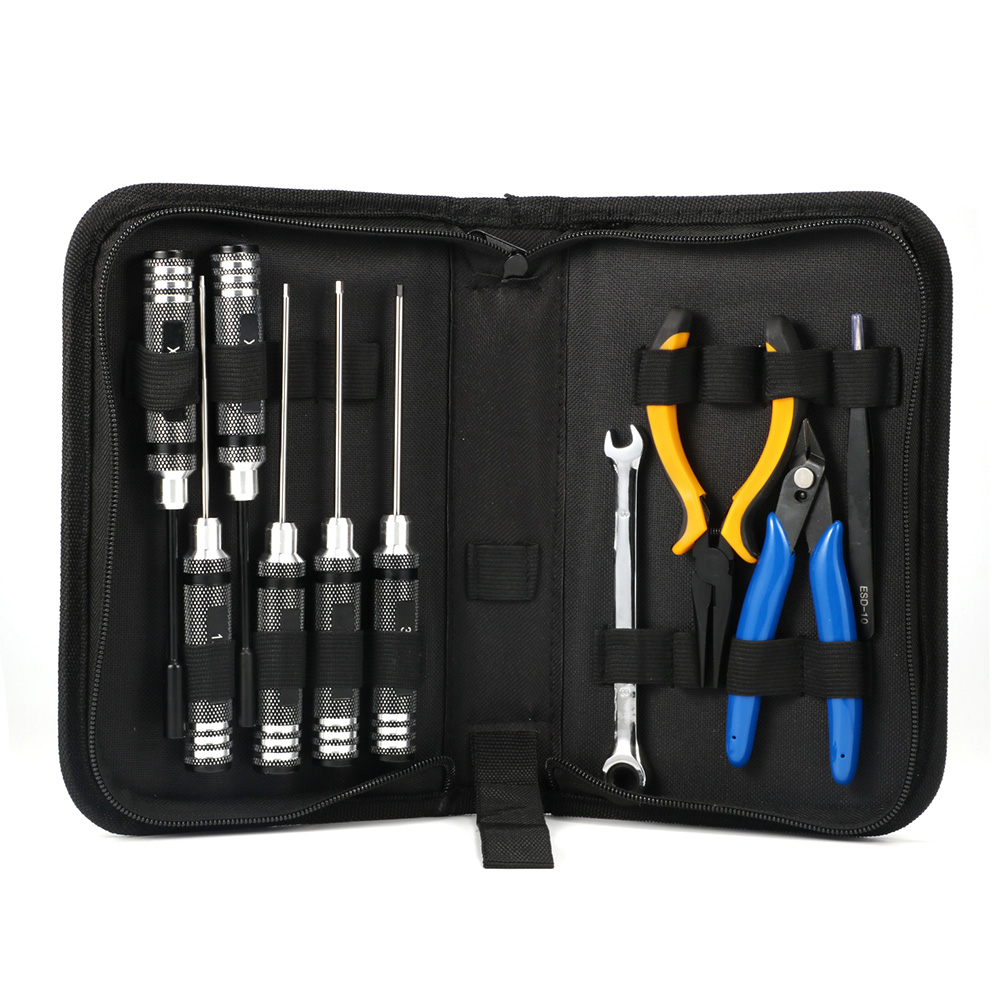 طقم أدوات إصلاح طائرات الدرون  - مراجعة Rc Helicopter Tool Kit وسعره