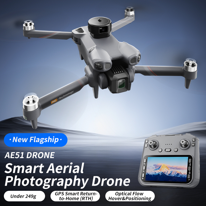 طائرة بدون طيار قابلة للطي AE5 - مراجعة Rc Helicopter Large وسعره